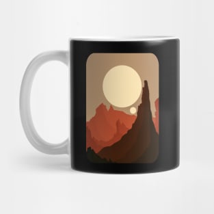 Dark Desert Reds Mug